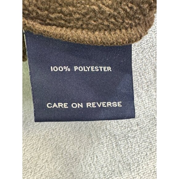 GH Bass and Co Mens Xlarge Brown pullover hoodie Fleece Sweatshirt - Picture 9 of 16